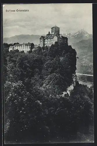 AK Ortenstein, Blick auf das Schloss
