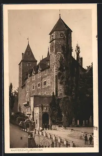 AK Rapperswil, Partie vor dem Schloss