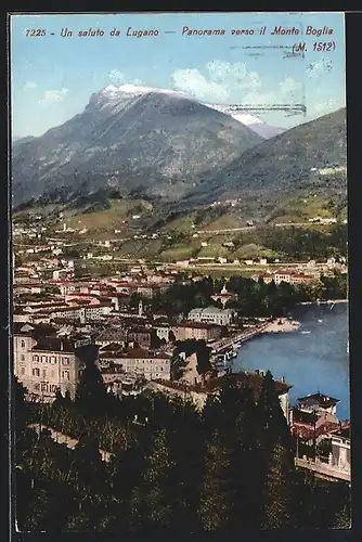 AK Lugano, Panorama verso il Monte Boglia