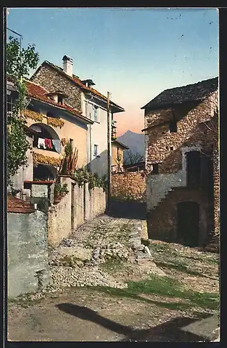 AK Locarno, Vicolo am Lago Maggiore
