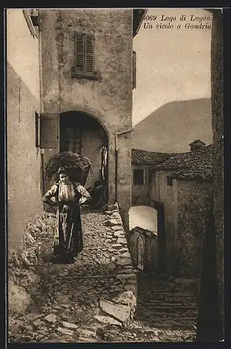 AK Gandria /Lago di Lugano, Un vicole