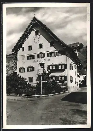 AK Grüsch, Landgasthof zur Krone