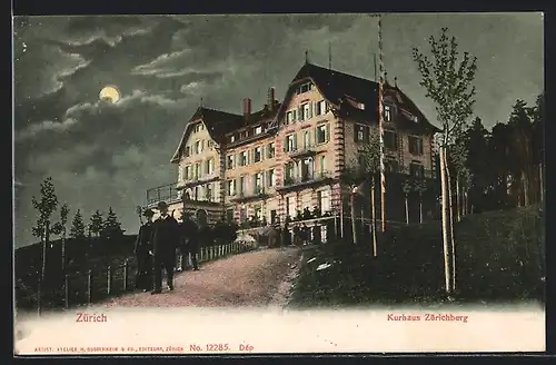 AK Zürich, Kurhaus Zürichberg mit Anlagen