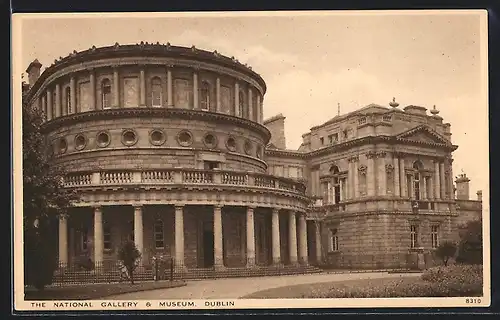 AK Dublin, The National Gallery & Museum