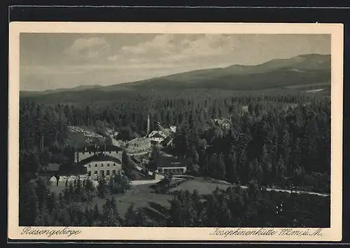 AK Josephinenhütte /Riesengebirge, Panorama