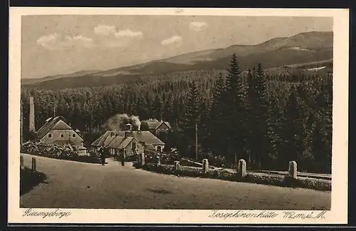 AK Josephinenhütte /Riesengebirge, Panorama