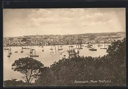 AK Falmouth, View from Trefusis