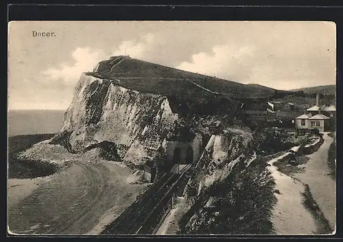 AK Dover, White Cliffs and Train Tunnel