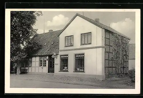 AK Felde / Syke, Geschäftshaus u. Gastwirtschaft, Bes. H.H. Lange