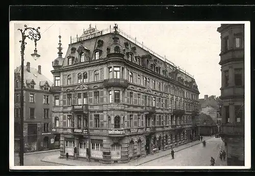 AK Freiburg i. B., Hotel Freiburger Hof, Kaiserstr. 130, Bes. Gebrüder Kiechle