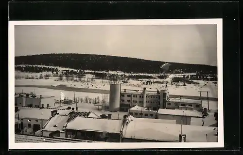 AK Rovaniemi, Ortsansicht im Winter