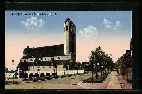 AK Beuthen, St. Barbara Kirche