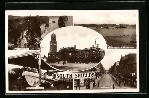 AK South Shields, Town Hall, King Street, Old Tyne Lifeboat