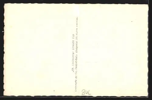 AK Tirnowo, Ortsansicht mit Brücke