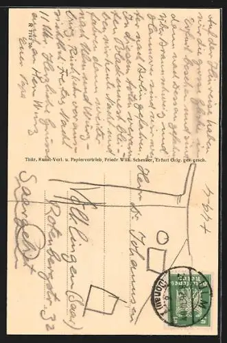 AK Erfurt, Glocke Gloroisa des Domes