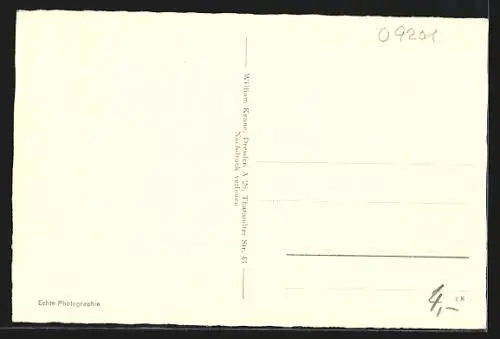 AK Holzhau /Erzg., Ortsansicht mit blühender Wiese