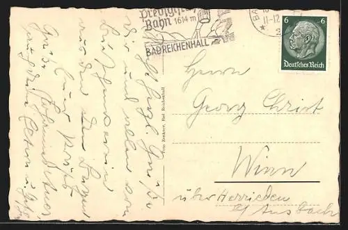 AK Bad Reichenhall, Kurhaus mit Strasse