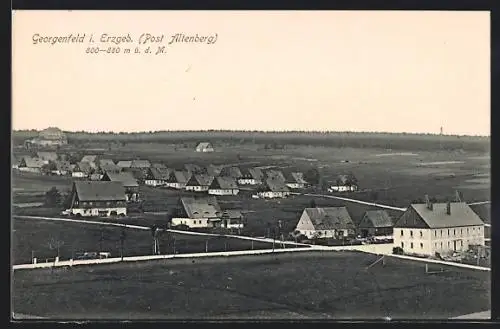 AK Georgenfeld, Ortsansicht