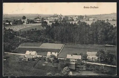 AK Gross-Dorfhain, Ortsausblick