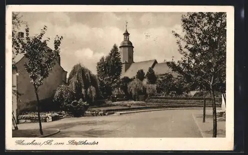 AK Glauchau, Partie am Stadttheater