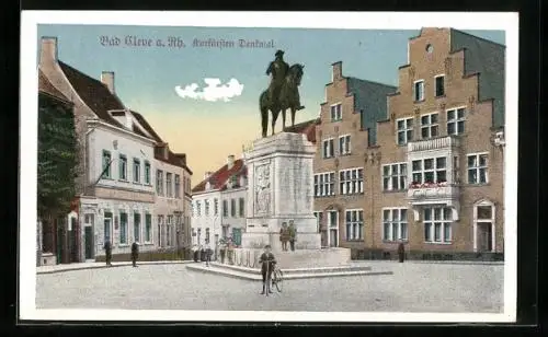 AK Cleve, Kurfürstendenkmal