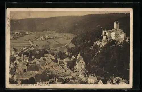 AK Kipfenberg /Altmühltal, Ortsansicht aus der Vogelschau