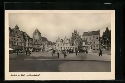 AK Greifswald, Platz der Freundschaft