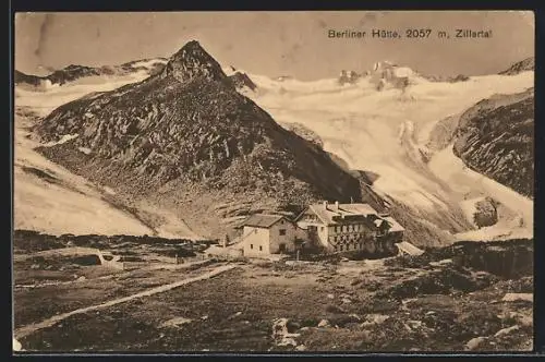 AK Berliner Hütte, Winteridyll im Zillertal