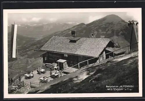 AK Westendorf, Bergstation Alpenrose