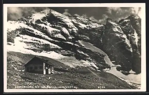 AK Geraerhütte, Berghütte mit Panoramablick