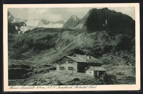 AK Franz-Sennhütte, Berghütte im Stubaital