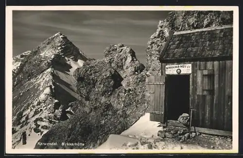 AK Birkkarhütte, Blick auf die östl. Ödkarspitze