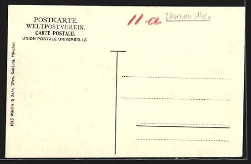 AK Berlinerhütte, Berghütte gegen den Hornkees