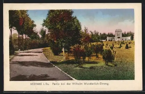 AK Meerane /Sa., Partie bei der Wilhelm Wunderlich-Ehrung