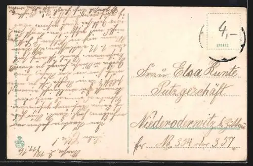 AK Riesa /Elbe, Rathaus mit Klosterkirche