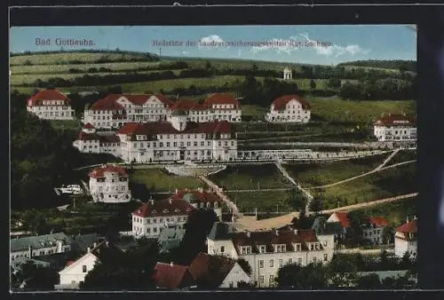 AK Bad Gottleuba, Heilstätte der Landesversicherungsanstalt Sachsen