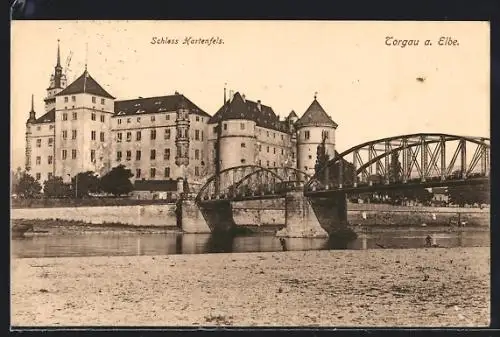 AK Torgau /Elbe, Schloss Hartenfels