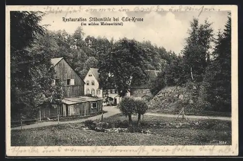 AK Edle-Krone, an der Restauration Stubemühle