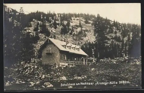 AK Kremser-Hütte, Berghütte am Hochkaar