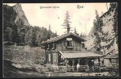 AK Gamsecker-Hütte, Berghütte auf der Rax