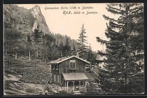 AK Gamsecker-Hütte, Berghütte auf der Raxalpe