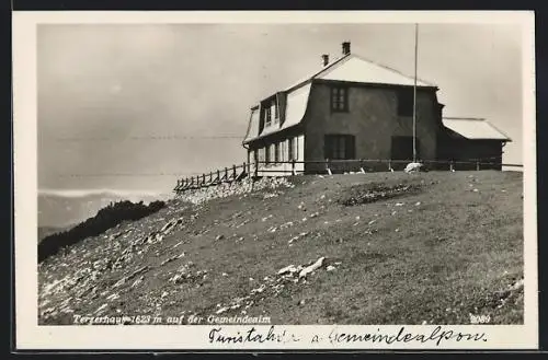 AK Terzerhaus, Berghütte auf der Gemeindealm