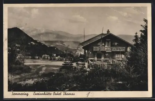 AK Semmering, Enzianhütte Onkel Thomas