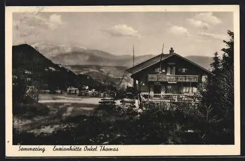 AK Semmering, Enzianhütte Onkel Thomas
