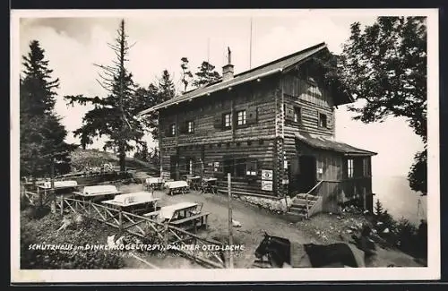 AK Schutzhaus am Dinkenkogel, Pächter Otto Lache