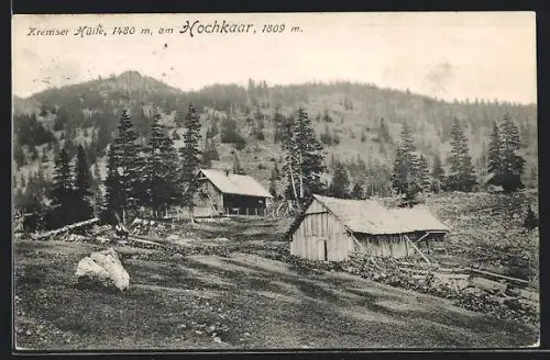AK Kremser Hütte am Hochkaar
