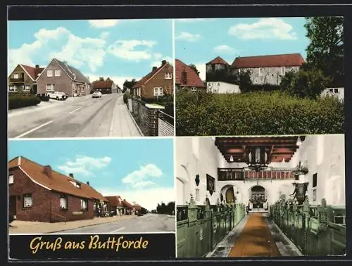 AK Buttforde, Partien im Ort