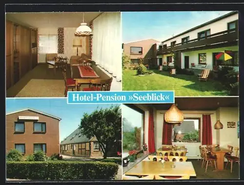 AK Puttgarden / Fehmarn, Hotel-Pension Seeblick, Bes. E. & G. Plath, Op de Wei 8-10