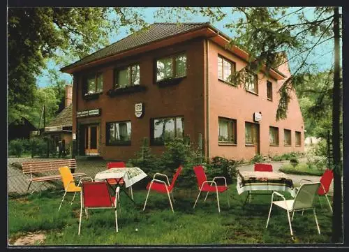 AK Syke-Ristedt, Gasthaus Zum Grunewald, Bes. H. Cordes, Zum Grunewald 7