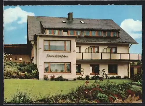 AK Willingen /Hochsauerland, Hotel-Pension Sonnenschlösschen, Oberer Treisweg 2